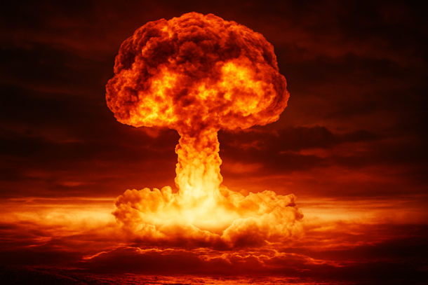 Foredrag Paa SG Om Atombomben